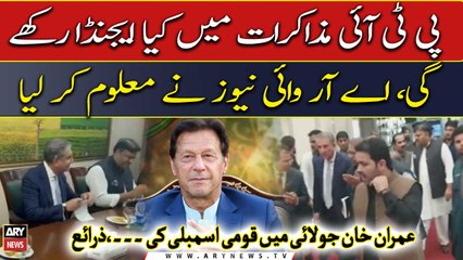 PTI's demands in dialogue with PDM govt revealed