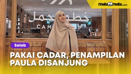 Paula Verhoeven Pakai Cadar, Penampilannya Disanjung: Secantik Putri Timur Tengah