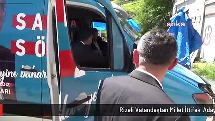 Rizeli Vatandaştan Millet İttifakı Adaylarına Bağkur ve Hastane Şikayeti: "Şimdi Hastaneye Gidemiyoruz, En Azından Gireyim de Rehin Kalayım Orada"