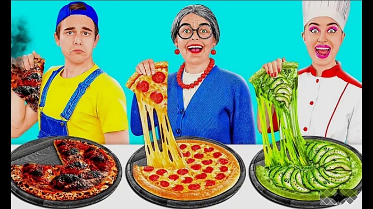 Me vs Grandma Cooking Challenge | Kitchen Hacks and Tricks by TeenTeam ...