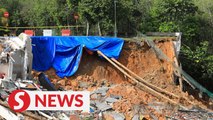 Seven leaking underground pipes found at Maca landslide site