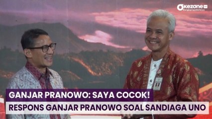 Respons Ganjar Pranowo soal Sandiaga Uno Disebut Cocok Jadi Pendamping Pilpres 2024