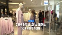 Zara reabre na Rússia sob novo nome