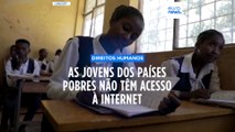 Cerca de 90% das jovens dos países pobres não usam a internet