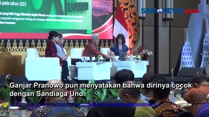 Sandiaga Uno Disebut Cocok jadi Cawapres Ganjar, Ini Kata Ganjar Pranowo