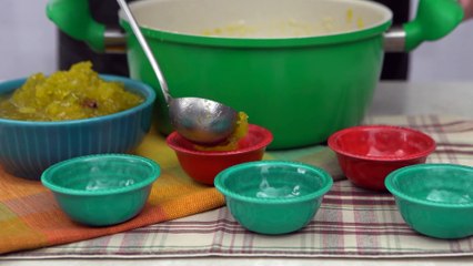 Doce de abóbora com coco e laranja