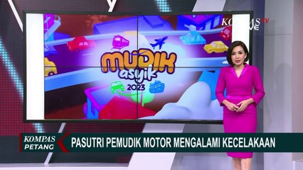 Akibat Kelelahan Perjalanan Semarang-Bekasi, Pasutri Pemudik Motor Alami Kecelakaan