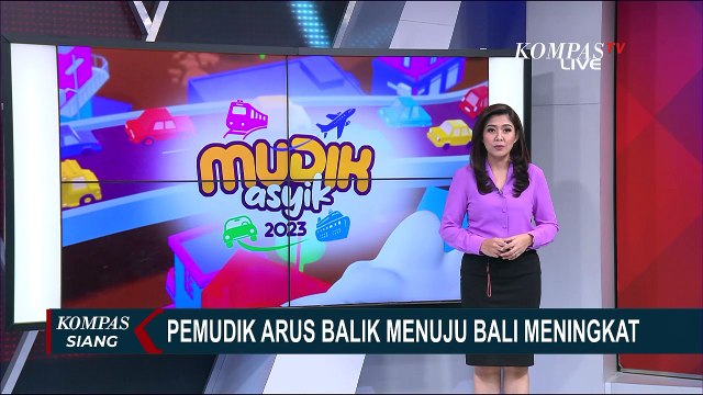 Arus Balik di Pelabuhan Ketapang, 200 Ribu Pemudik Sudah Balik ke Bali | 27 April 2023