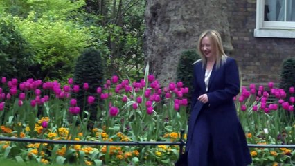 Rishi Sunak welcomes Italian PM Giorgia Meloni