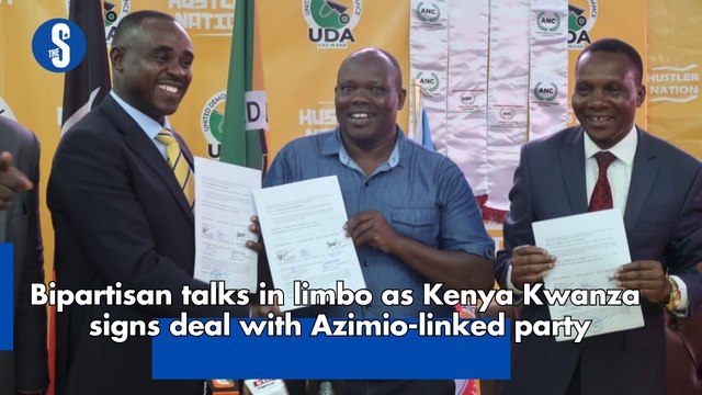 Bipartisan talks in limbo as Kenya Kwanza signs deal with Azimio-linked party