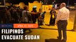 Over 400 Filipinos evacuated from Sudan