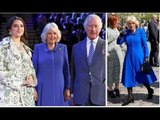 La regina Camilla indossa una spilla da 40.000 sterline a Liverpool per celebrare l'imminente concor