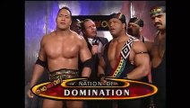 The Rock and Nation of Domination at No Way Out 1998