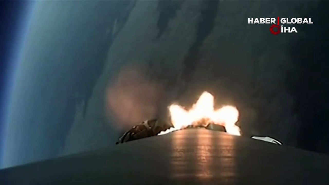 Fırlatılma anı kamerada... SpaceX, 46 Starlink uydusunu daha yörüngeye gönderdi