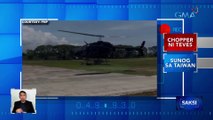 Nakumpiskang chopper umano ni Congressman Teves, inilipat na sa Cebu | Saksi