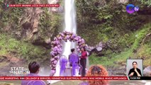 Mag-asawa, nag-renewal of vows sa paanan ng waterfalls | SONA