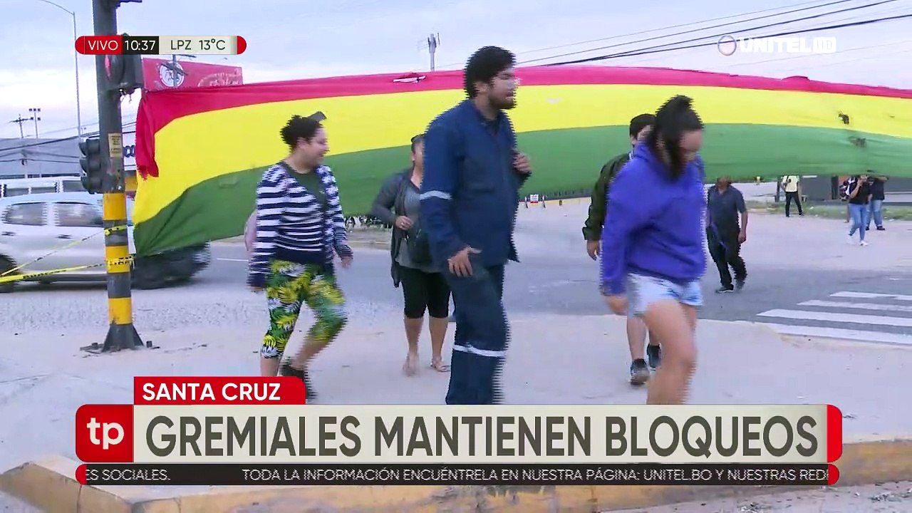 Gremiales no levantarán sus protestas en Santa Cruz en rechazo al ‘paquetazo’ de leyes