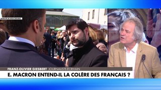 Franz-Olivier Giesbert : «Emmanuel Macron «fait de la com'»»