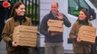 Kate and William delivered pizzas to the mountain rescue team during their trip to Wales