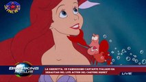La Sirenetta, un famosissimo cantante italiano ha  Sebastian nel live action del cartone Disney