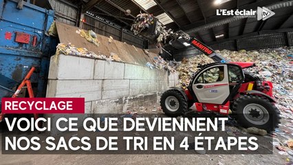 Que deviennent nos sacs de tri ?