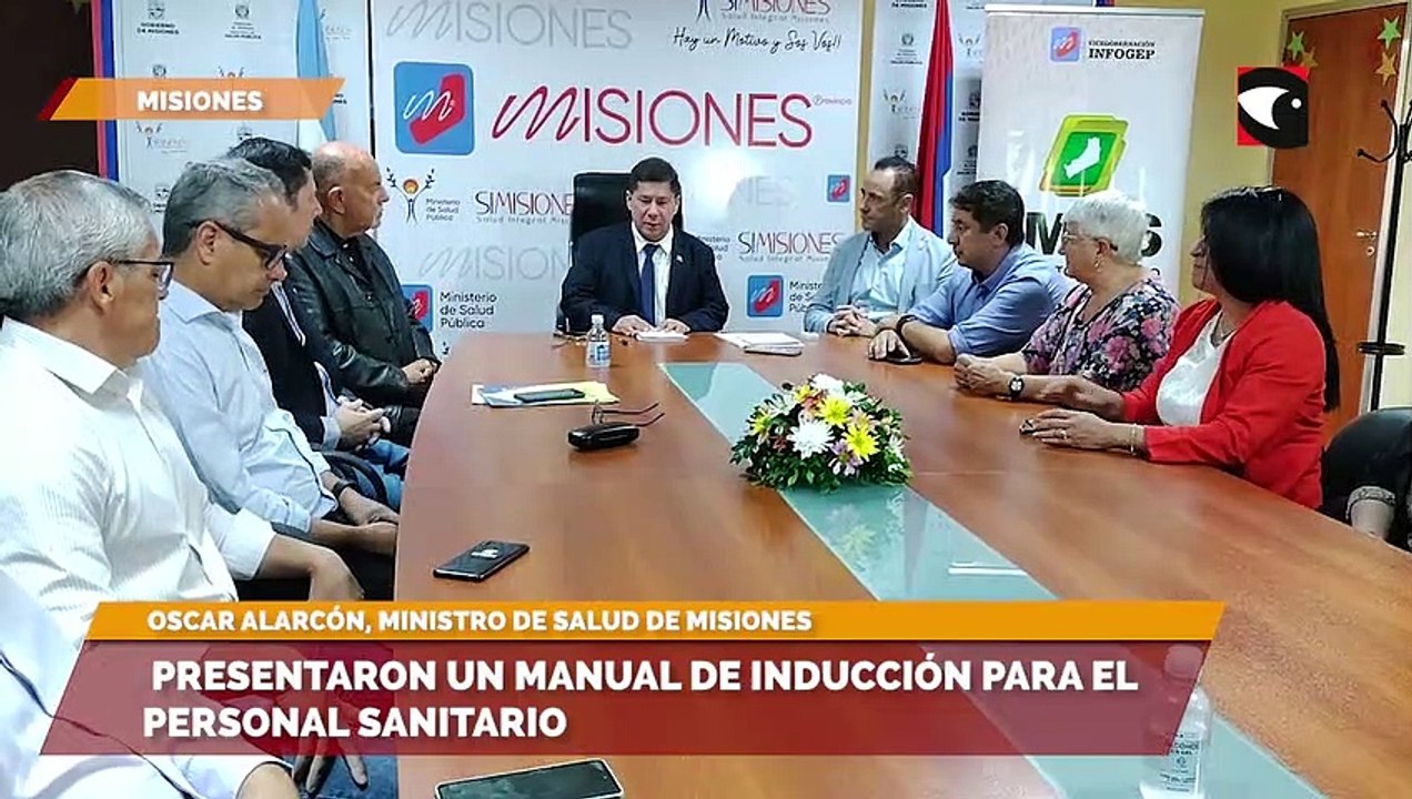 Presentaron un manual de inducción para el personal sanitario