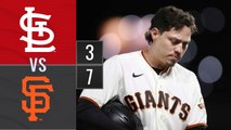 Resumen Cardenales de Lara vs Gigantes de San Francisco | MLB 26-04-2023