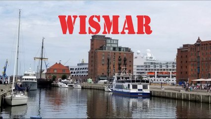 Walking in Wismar, Germany.