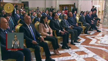 الرئيس السيسي : ٩ ملايين ضيف يعيشون على أرض مصر دون تمييز أو تفرقة بينهم وبين المصريين
