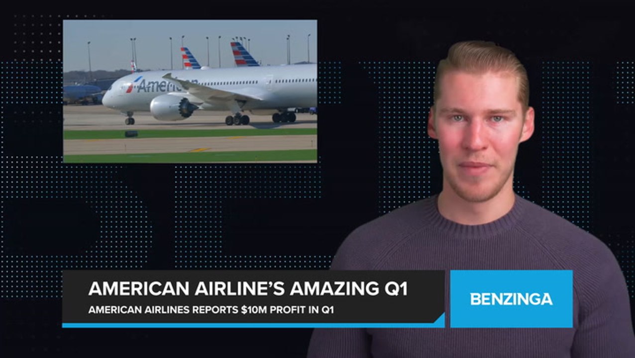 American Airlines reports 10M profit in Q1, a significant boost from