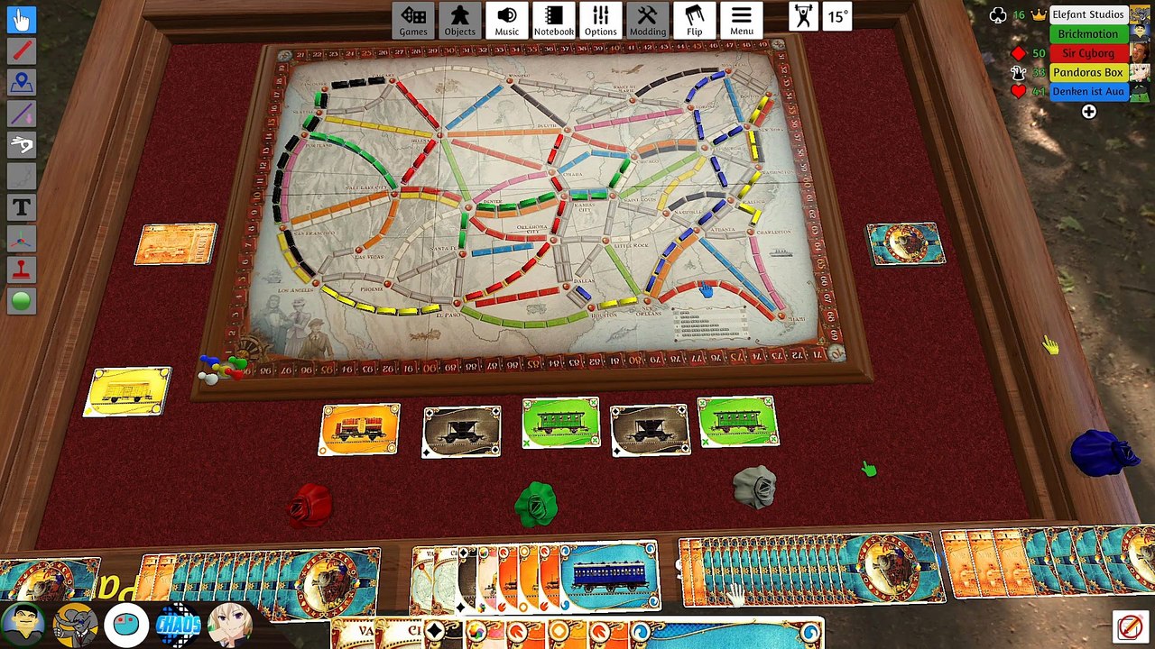 Unsere arbeit! | ticket to ride ★ rdsq 238