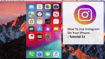 How to USE Instagram on iPhone - Delete a Photo On Instagram | Tutorial 11