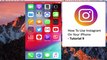 How to USE Instagram on iPhone - Post an IG Story To Instagram | Tutorial 9