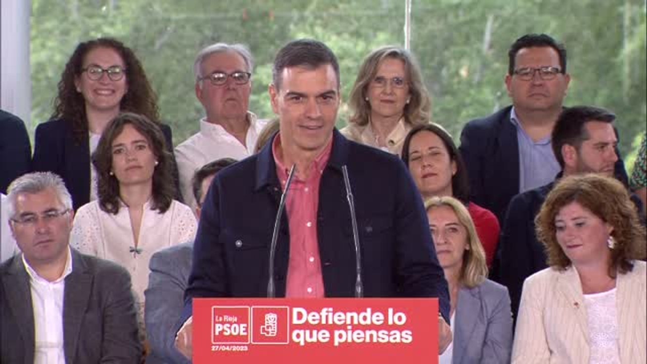 Sánchez: "Ya no hay un Gobierno invisible, nosotros asumimos nuestro liderazgo"