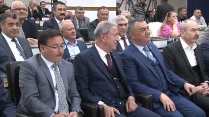 Bakan Akar: "Cumhurbaşkanımızın savunma sanayiine olan ısrarı bütün sistemi hareketlendirdi"