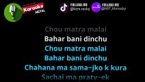 Ankhalai Haina Mero Mann lai Karaoke Track With Lyrics _ Babin Pradhan