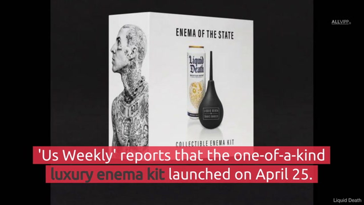 Seriously? Travis Barker Wants To Sell Enemas!
