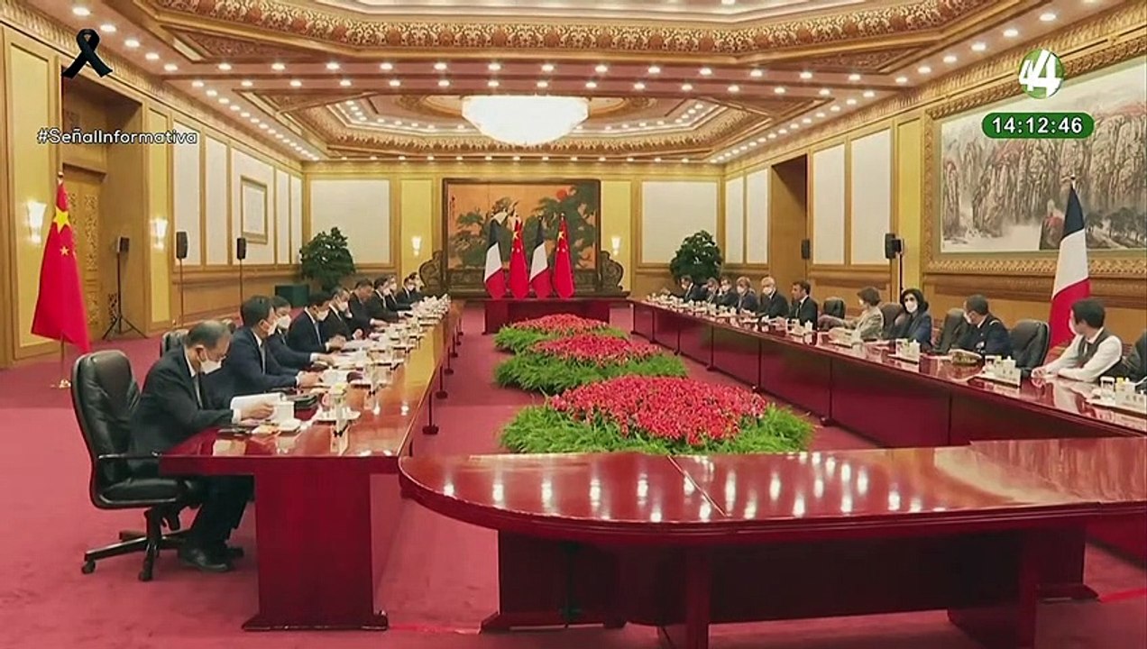 China a primer plano.