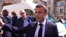 Emmanuel Macron en déplacement dans le Doubs