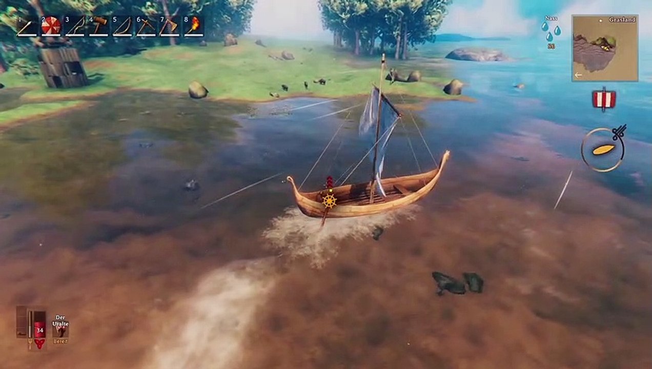 Auf Erkundungsfahrt. Valheim #96