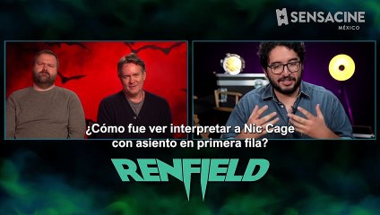 'Renfield: Asistente de Vampiro' - Entrevista con elenco