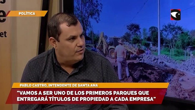 El intendente de Santa Ana propone su intención de continuar con el desarrollo del Parque Industrial del municipio