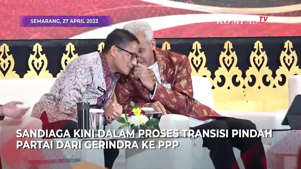 Sandiaga Uno soal Kecocokan dengan Ganjar: Kita Sama-sama Pelari, Lari Jarak Jauh
