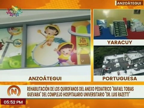 Anzoátegui | Rehabilitan anexo pediátrico Rafael Tobias Guevara del hospital Luis Razetti