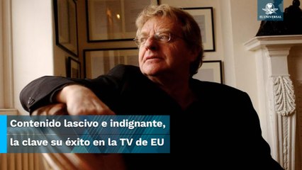 Muere Jerry Springer, símbolo de la llamada "TV basura"