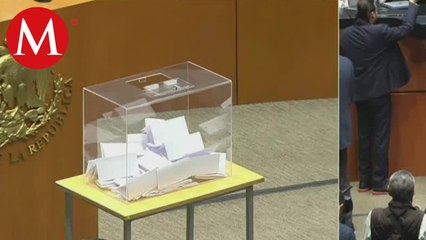 Senadores votan para elegir al nuevo comisionado del INAI