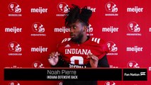 Indiana Football's Noah Pierre Brings Leadership Aspect to Team