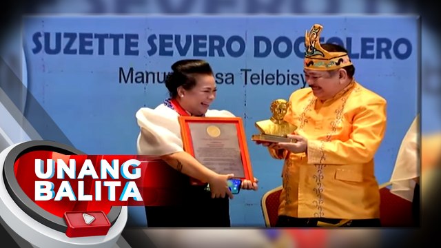 GMA Creative Consultant Suzette Doctolero, ginawaran ng Dangal ng Panitikan ng komisyon ng wikang Filipino | UB