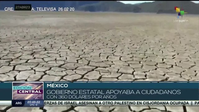 México: Habitantes de las cercanías de la Laguna de Metztitlán sufren los embates de la sequía