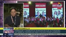 Candidatos presidenciales cierran actividades de campaña electoral previo a comicios en Paraguay